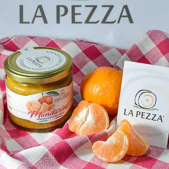 Marmellata extra di mandarini del Salento con zucchero di canna La Pezza